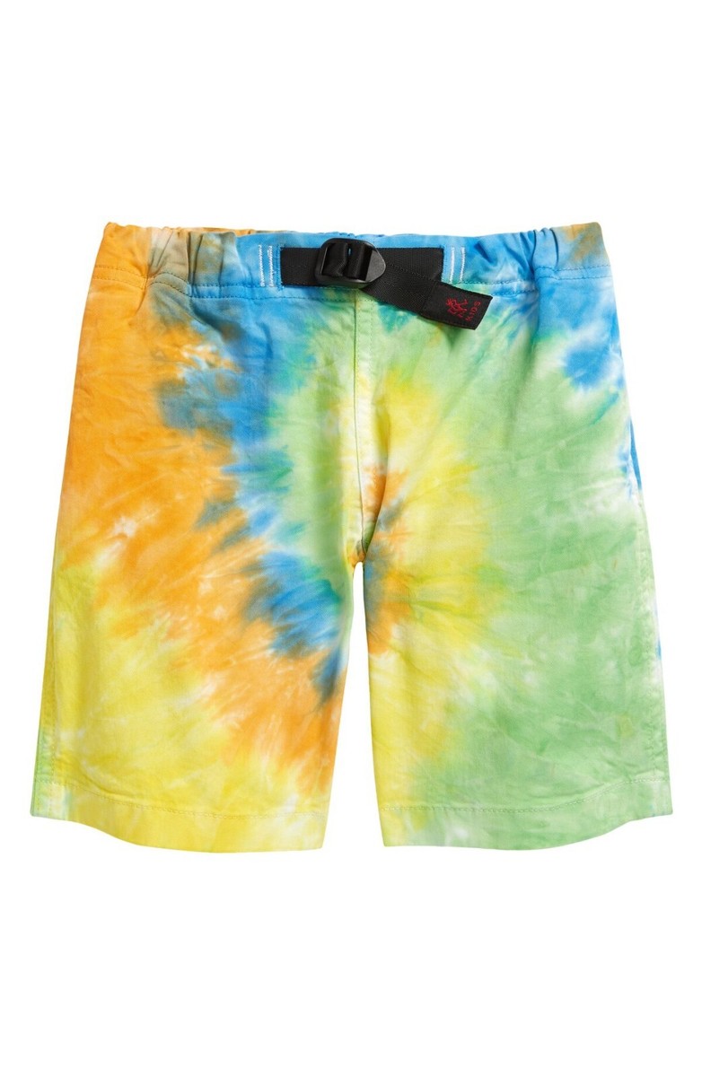 【GRAMICCI】 TIE DYE G-SHORTS - ORANGE SPIRAL Gramicci Tie Dye Women's G-Shorts - Orange Spiral - ShopperBoard
