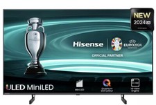 Hisense Smart TV 4K 55U6NQTUK 55" Ultra HD HDR Mini LED Freely TV Black