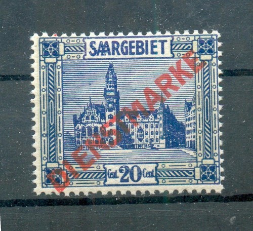 Saar Servizio 5IV ABART** MNH MINT NEVER HINGED (72360