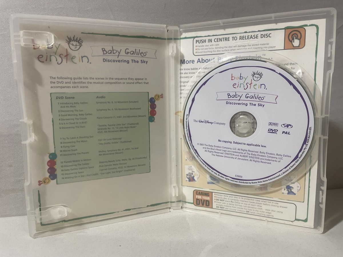 Baby Einstein-Baby Galileo Discovering The Sky DVD Educational | eBay