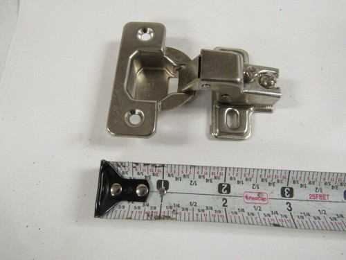 EUROPEAN CONCEALED CABINET HINGE 1/2" OVERLAY 35MM (LOT OF 50) 25 PAIR **NEW** - Picture 5 of 10