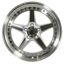 Aodhan Ds05 18x8.5 35 18x9.5 30 5x114.3 Silver Is300 Is250 Sc430 Rx7 Supra