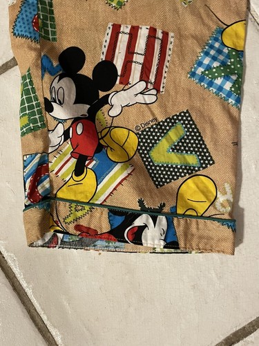 Disney by Poppins Grace Co VINTAGE DISNEY PAJAMAS Ladies M-L MICKEY MOUSE PJS - Picture 10 of 10