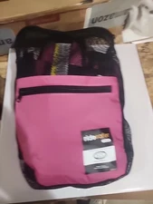 RideSafer Travel Vest Car Seat Large  Pink Ride Safer w/ Backpack New