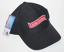 Little Debbie Hat Adjustable Competition Mesh Black with Red Ribbon Logo