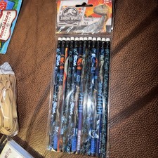 Jurassic World Dinosaurs No 2 Pencils for School 12 Ct Pack New Sealed