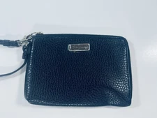 New York And Company Wristlet Clutch Studded 7" x 4.5" Black New Without Tag