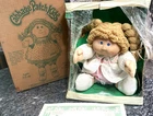VTG Cabbage Patch  Doll Coleco Ind. w/certificate IOB Blonde, Blue Eyes, Dimples