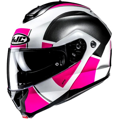 HJC C91 Jyn Modular Sunscreen Motorcycle Helmet Pink XS S M L XL 2XL USA DOT BK