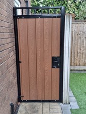 Composite Gate, Pedestrian Gate, Security Gate, Garden Gate, UK.