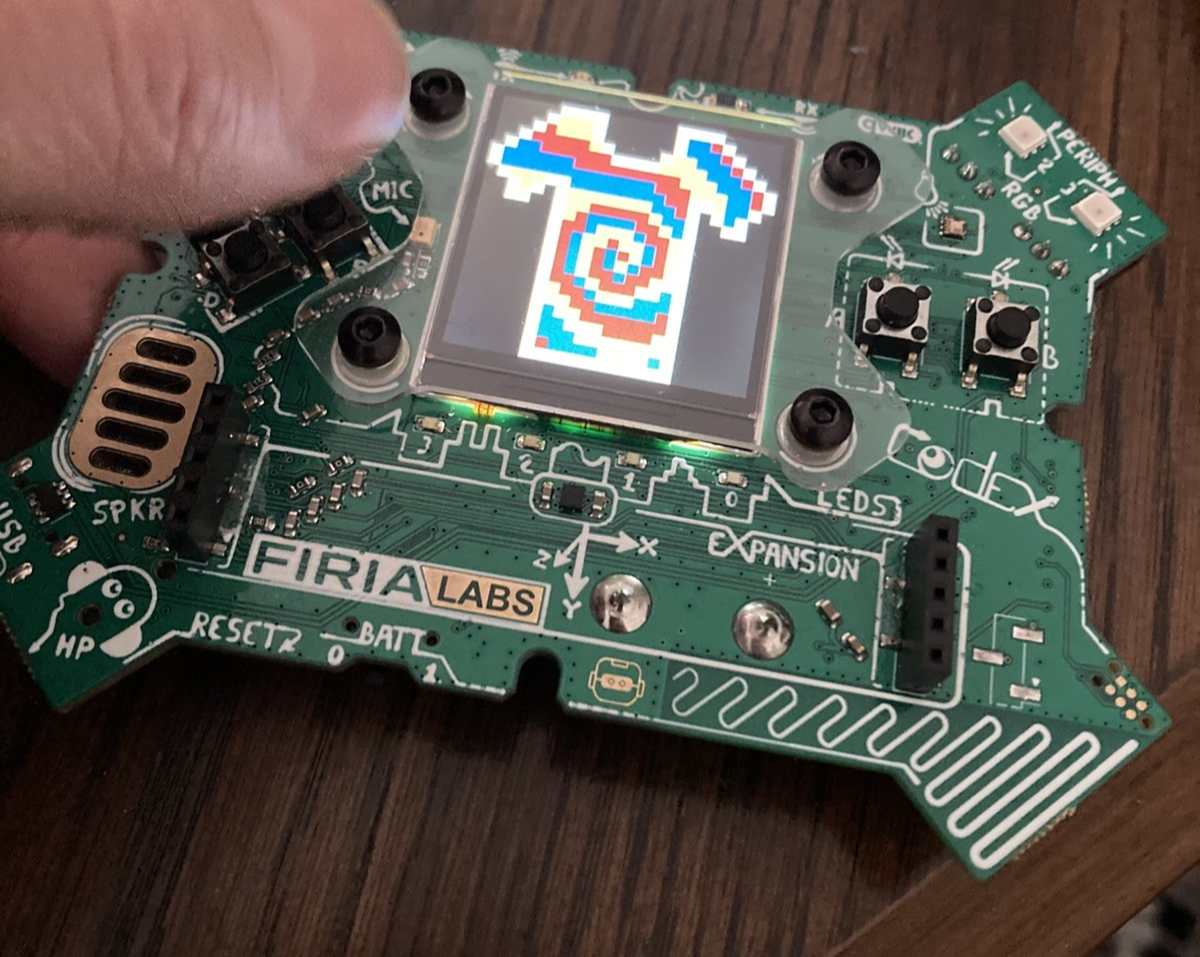 Codex Firia Labs Firia Labs Codex Dev Board with LCD display. Python/Game Programming ...