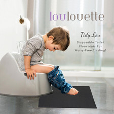 Tidy Lou Disposable Toilet Mats a Hygienic Stress-Free Home Bathroom Experience