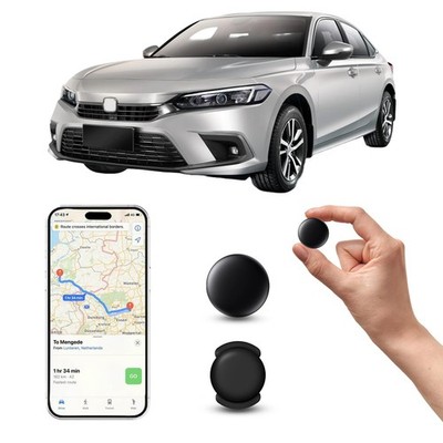 Hidden Magnetic Mini GPS Tracker for Vehicles   No Subscription GPS Device, R...