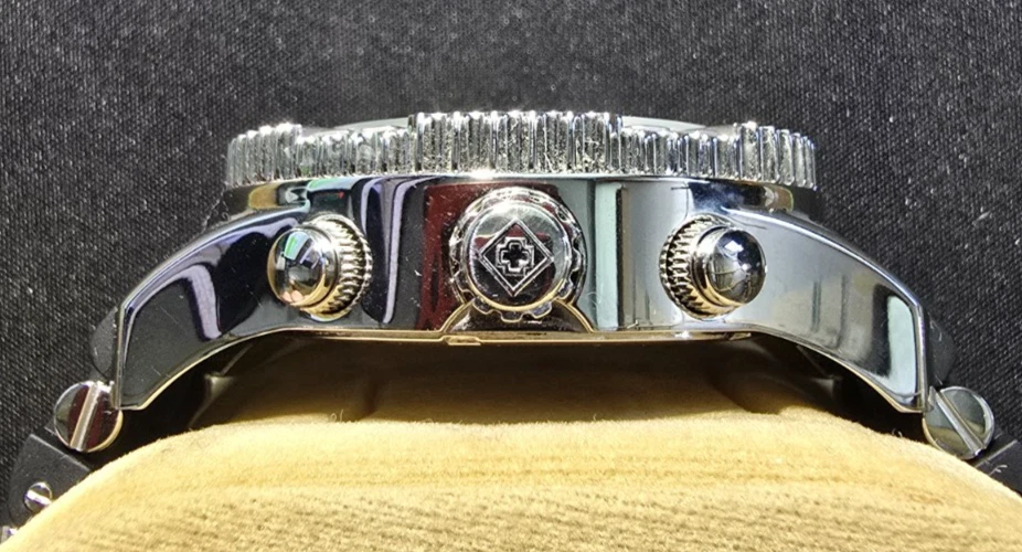 Мужские 50 мм Invicta моря паук зеленый/серебро/черный швейцарский SS часы! Ссылка: 6709! - Изображение 2 из 4