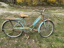 VINTAGE GIRLS BIKE CENTER TANK PACKAGE RACK ROADSTER MONARK