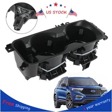 Center Console Cup Holder With Wireless Charging For 20-23 Ford Explorer