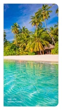Tropical Islands | 2026-2027 3.5x6.5" Monthly Pocket Planner Calendar