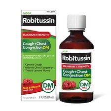 Robitussin Adult Maximum Strength Cough  Chest Congestion DM Max 8 fl. oz. Bot