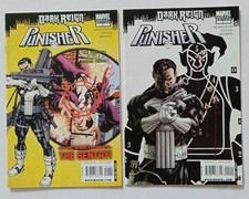 3x US MARVEL VARIANT COVER SET PUNISHER DARK REIGN #1 + #2 + NOIR #1 NM NEU