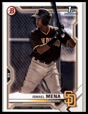 2021 Bowman #BP-36 Ismael Mena Prospects