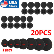 20x Ear Pads Replacement Sponge Cover Headphones Earphones Headset Foam Cushion