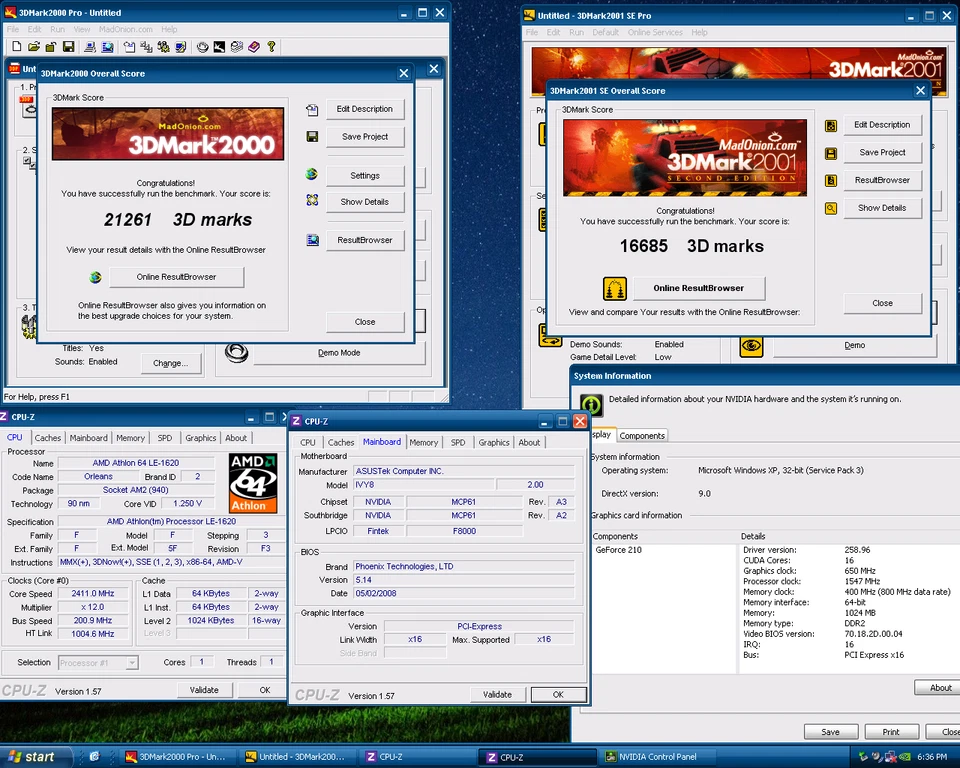 RESTORED w/ SSD Compaq Windows XP Vintage Retro Gaming PC System - Image 3 of 4