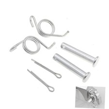 Foot Pegs Pin Mount Bolt Spring Kit for Motorcycle Footrest Dirt Bike Footpeg