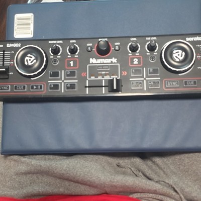 Numark DJ2GO2 2-Deck USB DJ Controller, Built-in Mixer, 8 Pads, Black