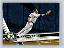 2017 Topps #11 Jake Smolinski Gold /2017 Oakland Athletics
