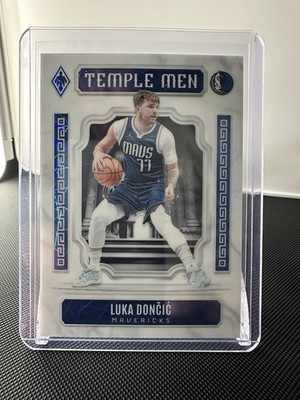 2023-24 Panini Phoenix - Luka Doncic #13 Temple Men White Lazer /150 - Mavericks
