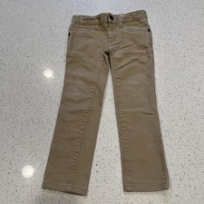 Shaun White Skinny Khaki Pants Boys Kids Size XS 4 Casual Jeans Tan Beige