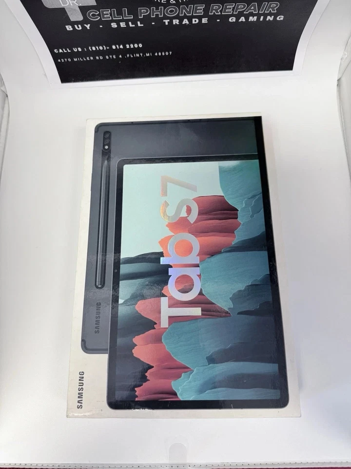 SAMSUNG Galaxy Tab S7 FE 64GB Wi-Fi Mystic Silver Tablet SM-T733 - Image 2 of 4