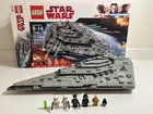 LEGO Star Wars: First Order Star Destroyer (75190) 100% complete w/minifigures