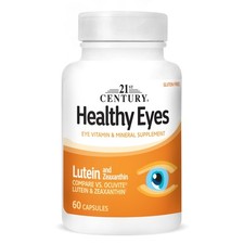 21st Century Healthy Eyes Lutein Zeaxanthin Eye Vitamin Supplement 60 Count