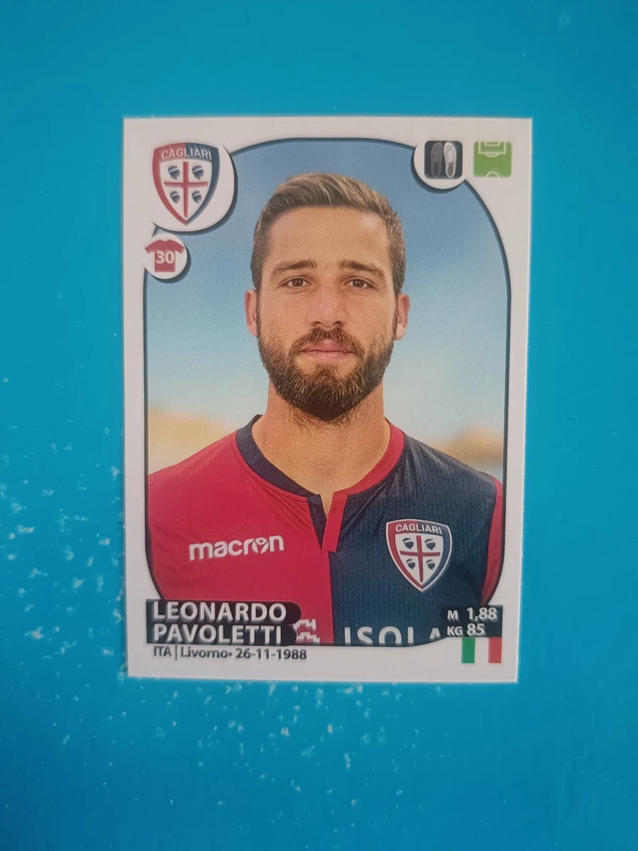 Set Complet Panini Calciatori 2017-18 – Cagliari – 28 Figurines – Neuf