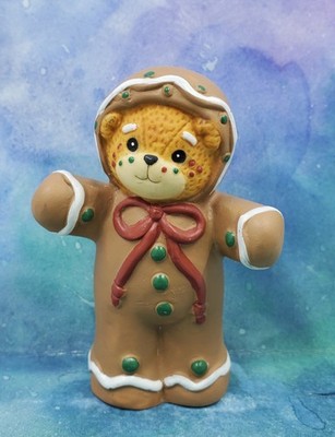 LF10 Enesco Lucy and Me Lucy Rigg  Bear as Gingerbread Boy
