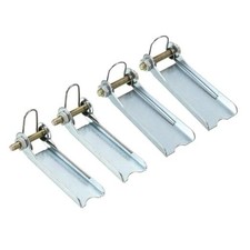 Hook Safety Latch Kit 2 Size, 4Pcs Metal Towing Receiver Hitch for Clevis