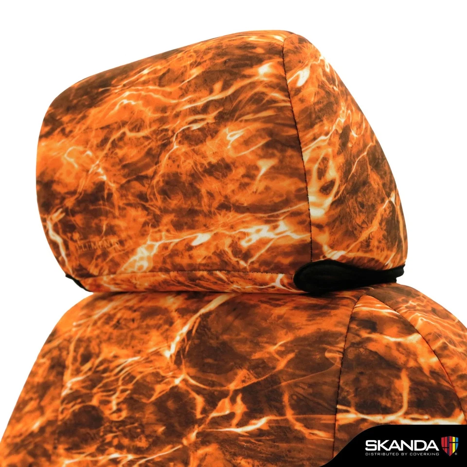 For Nissan NV2500 12-20 Mossy Oak 1st Row Elements Sunset Custom Seat Covers Foto 2 de 4