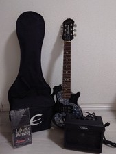 Electric Guitar Epiphone Mickey Mouse Pee Wee Model Black Made in Indonesia