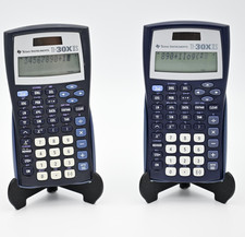 Texas Instruments TI-30X IIS Scientific Calculators Lot Of 2 Tested  Working