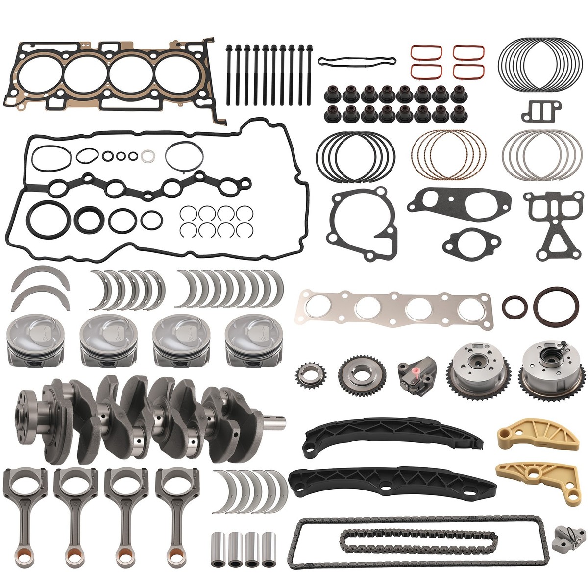 Kit De Juntas De Motor Para Honda SJ Bali / SH Scoopy 100 - Referencia ARTEIN J0000HN000452