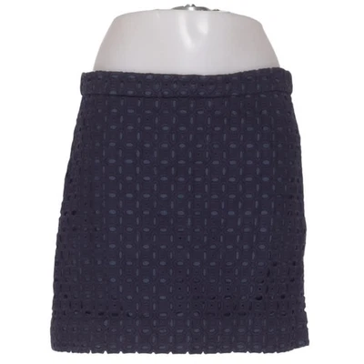 J.Crew, Rock, Größe: 40, Blau, Baumwolle, Sonstiges, Spitze, Damen #vh3 - Bild 1 von 4