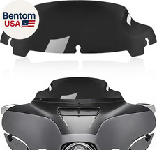 Windshield 7" Motorcycle Wave Windscreen 2014-2023 Fit for Harley Davidson Touri