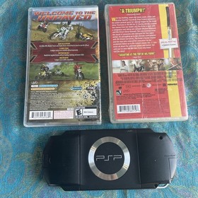 Sony PlayStation Portable Value Pack - Black (PSP-1001K) bundle *please read*