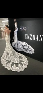 Enzoani Masha Wedding Dress Mermaid Fishtail Style Size 14