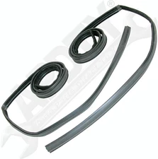 APDTY 140220 Door Window Channel Glass Run Rubber Weatherstrip Seal Front L & R