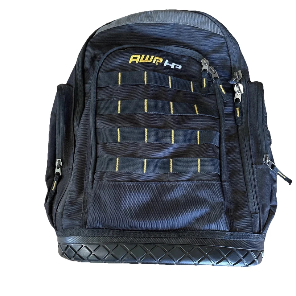 AWP HP Backpack Black Extreme Tool Bag w/Treaded Rubber Bottom - Image 3 of 4