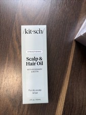 Kitsch Strengthening Hair Scalp Oil with Rosemary and Biotin 2 fl oz