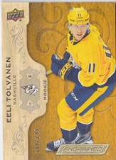 2018-19 Upper Deck Engrained Eeli Tolvanen /299 Rookie Predators 18-19