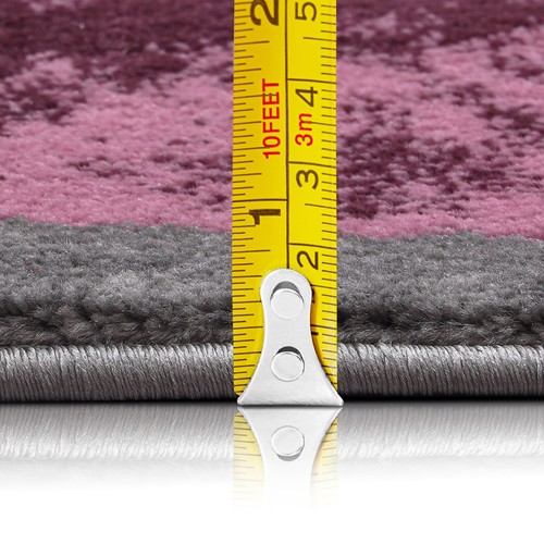 Nueva Moderna Alfombra de Pila Gruesa Roja Gris Negro Marrón Pequeña Grande Alta Calidad Oferta - Imagen 40 de 57